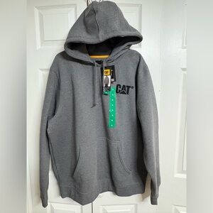 Caterpillar Men's Gray Hoodie